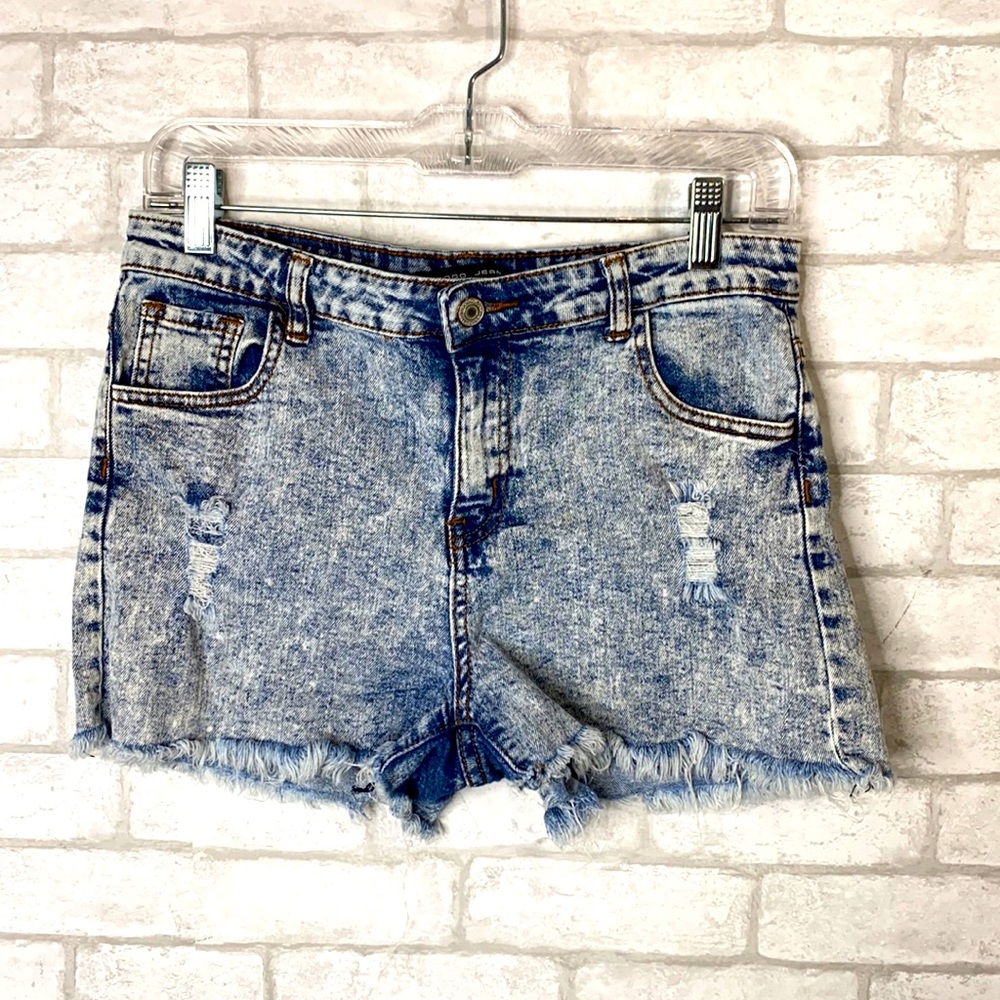Gogo jeans distressed shorts size 13
